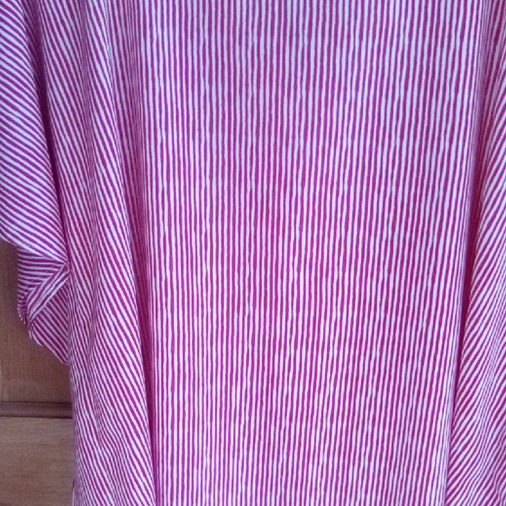 Chico's Red and White Striped Blouse - Picture 12 of 14